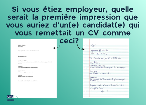 Pour un CV attractif
